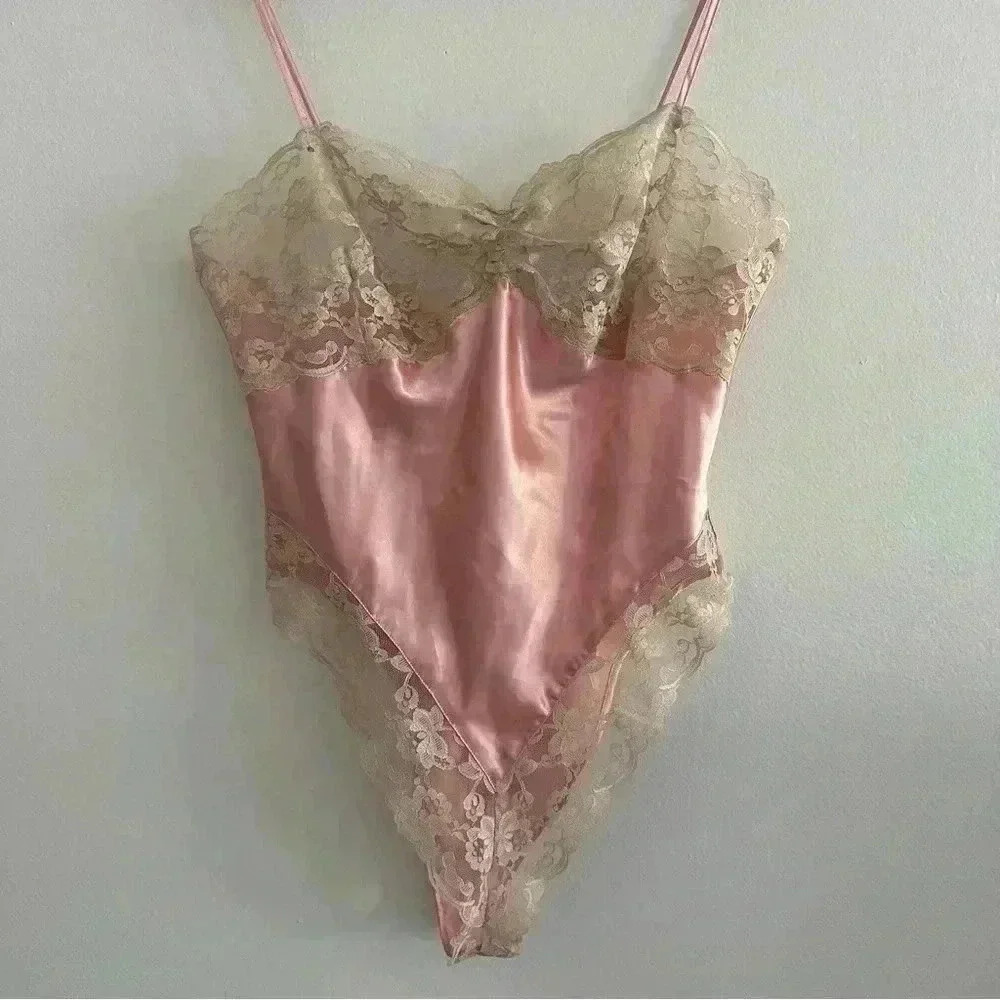 Vintage Victoria Secret Lingerie One Piece M - Picture 6 of 8
